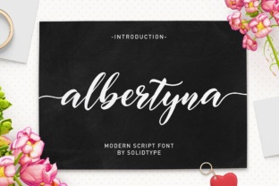 Albertyna: A Script Font That Elevates Your Handmade Creations