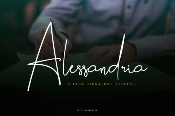 Alessandria: The Script Font That Elevates Branding and Digital Design