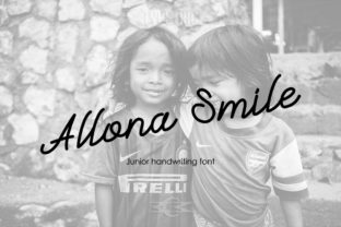 Allona Smile: The Handwritten Font That Elevates Your Brand