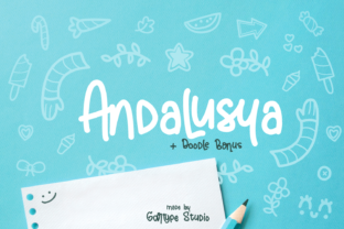 Andalusya: A Playful Script Font for Creative Branding