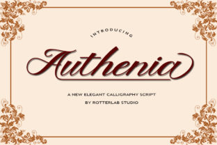 Authenia Script: A Timeless Script Font for Web Design and Branding