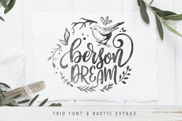 Berson Dream: A Script Handwritten Font That Elevates Brand Identity