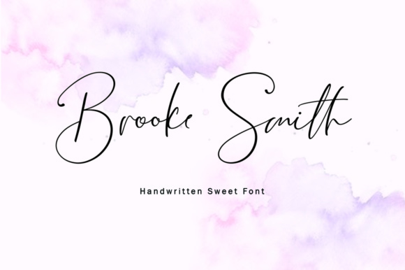 Brooke Smith Script: A Versatile Script Font for Editorial Design