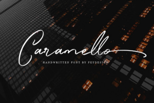 Caramello: A Script Handwritten Font for Digital Design Excellence