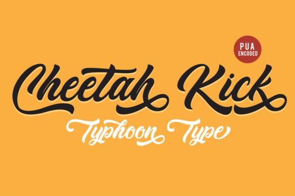 Cheetah Kick: A Script Font That Elevates Branding