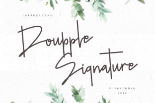 Doupple: A Premium Script Handwritten Font for Designers