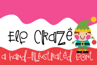Elf Craze: A Script Handwritten Font for Whimsical Creativity
