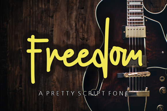 Freedom: A Script Font for Modern Web Design