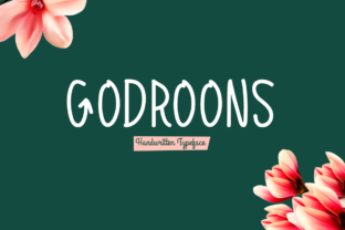 Godroons: A Playful Script Font for Editorial Design