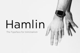 Hamlin: A Modern Sans Serif Font for Minimalist Editorial Design