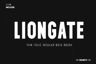 Liongate: A Versatile Sans Serif Font for Modern Branding