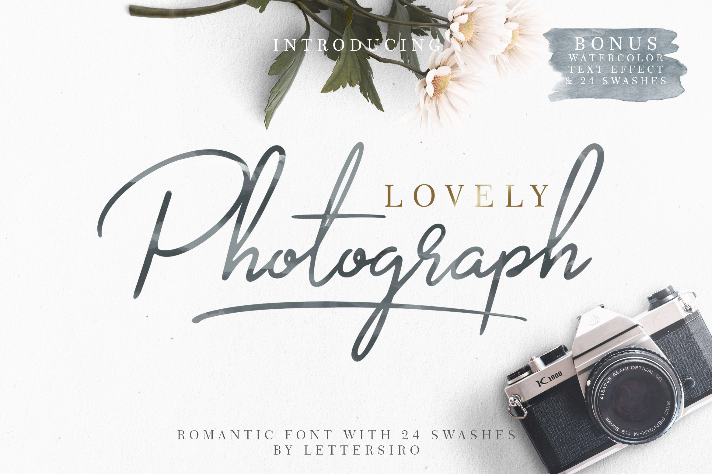 Lovely Photograph: A Script Handwritten Font for Modern Campaigns