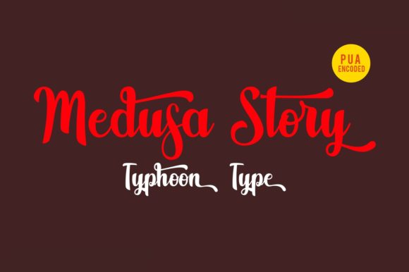 Medusa Story: A Script Font That Elevates Branding