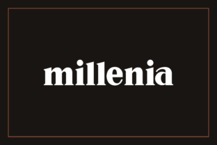 Millenia: A Serif Font for Editorial Design and Branding
