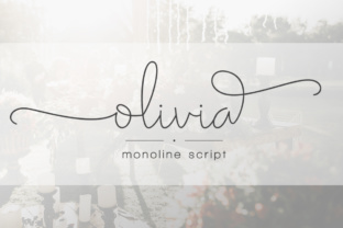 Olivia Script: A Modern Calligraphic Font for Web Design and Branding