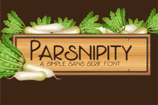 Parsnipity: The Font That Elevates Your Brand with a Flair