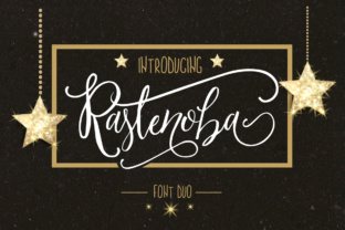 Rastenoba Script for Elegant Editorial Design