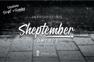 Sheptember: A Timeless Script Font for Editorial Design