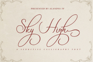 Sky High Script: A Timeless Script Font for Web Design and Branding
