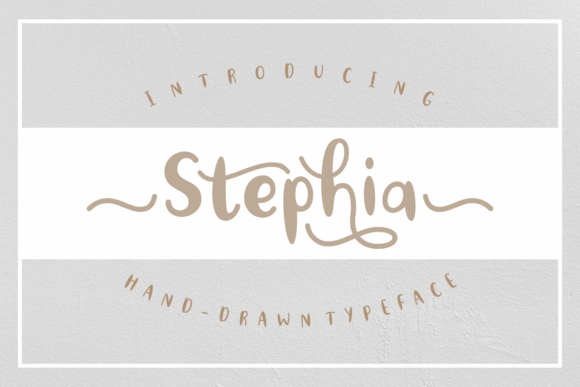 Stephia: The Font That Elevates Your Brand with a Touch of Cuteness