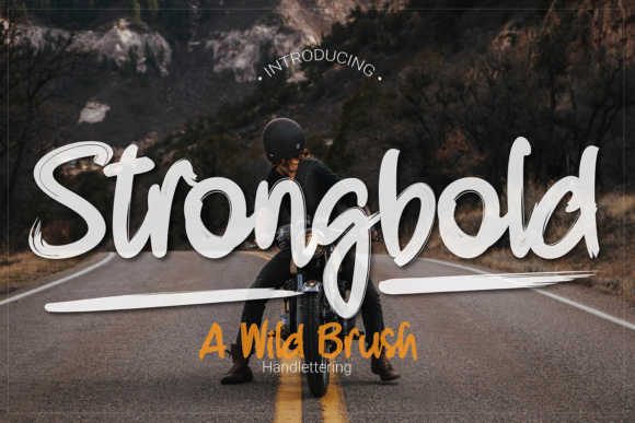 Strongbold: A Script Handwritten Font for Creative Makers