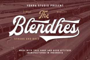 The Blendhes: A Script Font That Elevates Your Campaigns
