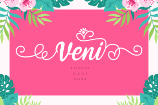 Veni: A Script Handwritten Font for Elegant Digital Branding