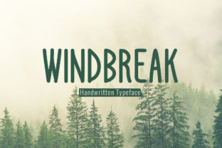Windbreak: A Script Handwritten Font for Bold Branding